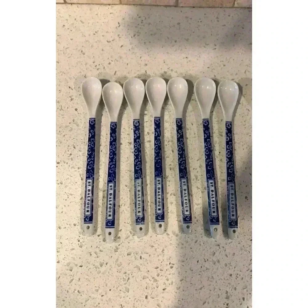St. Dalflour‎ porcelain set of 23 spoons